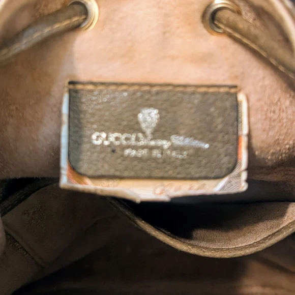Gucci Brown Shoulder Bag with Monogram Canvas - Picture 12 of 16